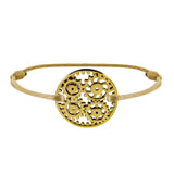 Engrenages gold link bracelet