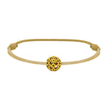 trilogy pearl bracelet in gold