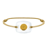 Bracelet Empreinte de mains lien émotion en or