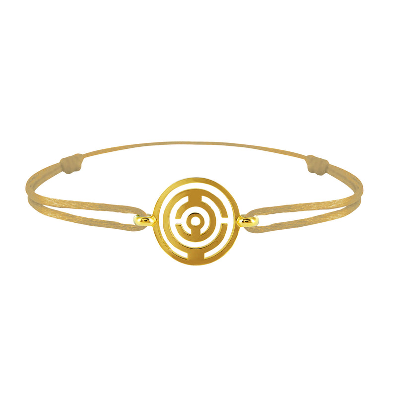 Bracelet Labyrinthe en or