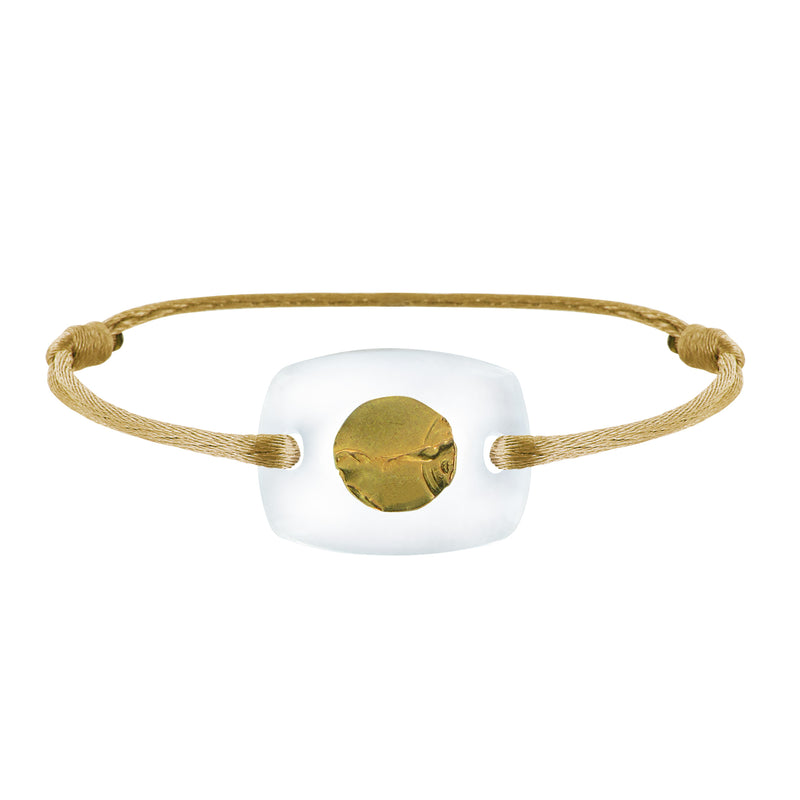 Bracelet Création du Monde lien émotion en or