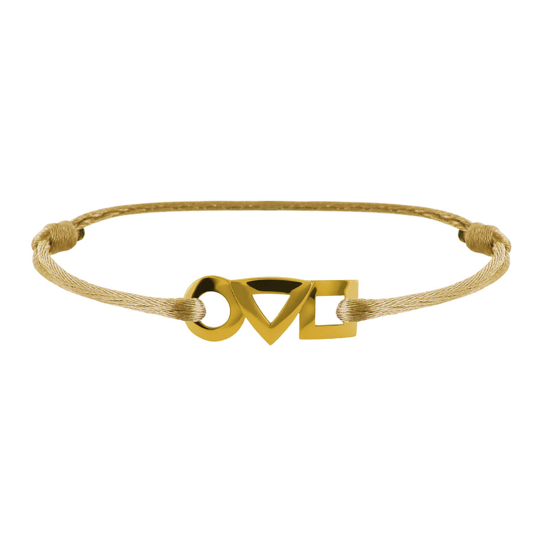 Bracelet Trilogie en or Tournaire