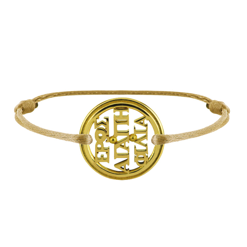Bracelet 3 Amours en or