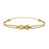 Bracelet Lacs d'Amour en or