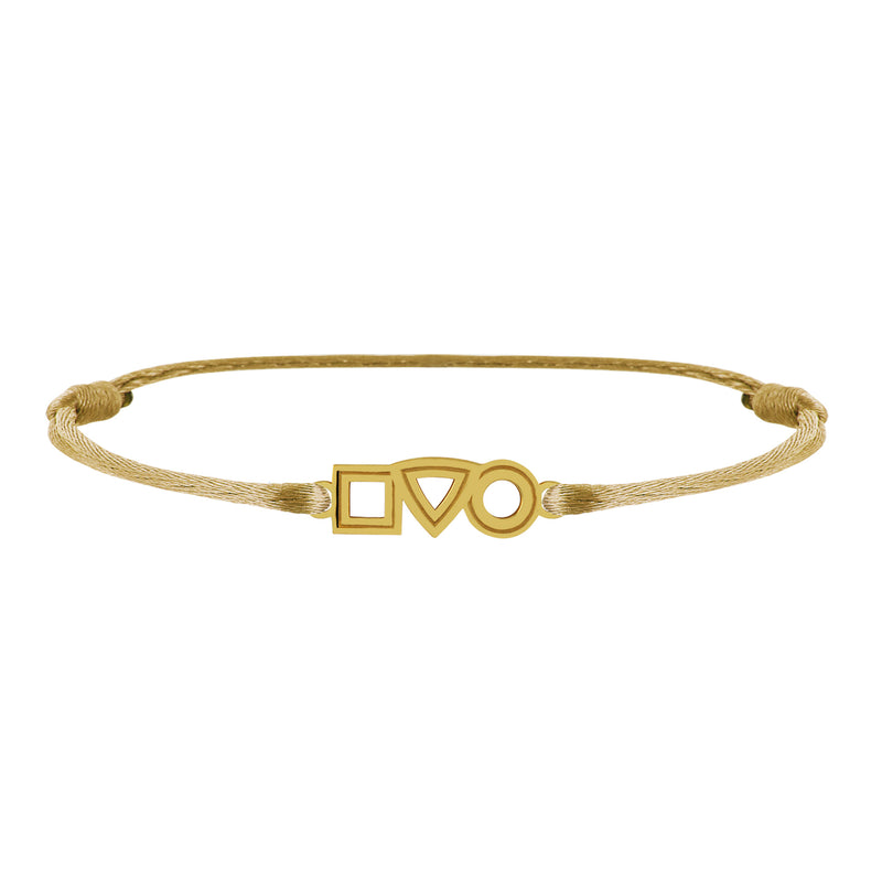 Bracelet Baby Trilogie en or Tournaire