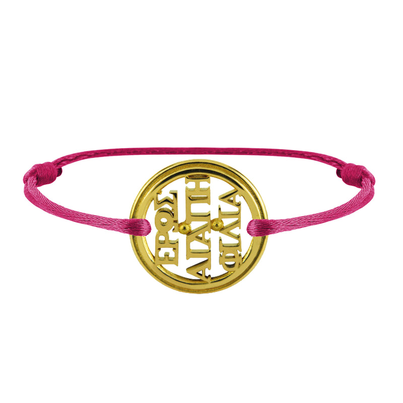 Bracelet 3 Amours en or