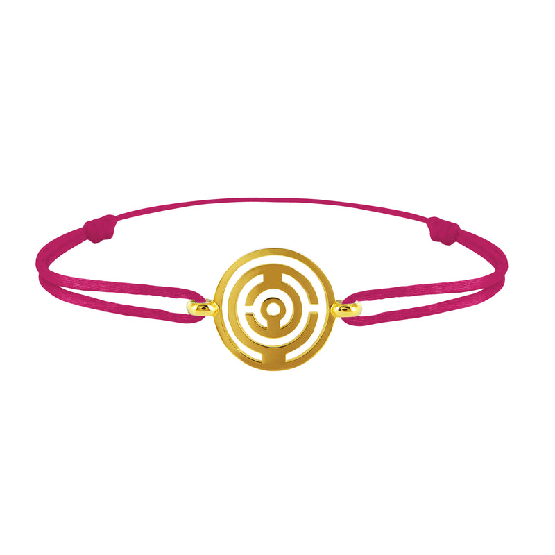 Bracelet Labyrinthe en or