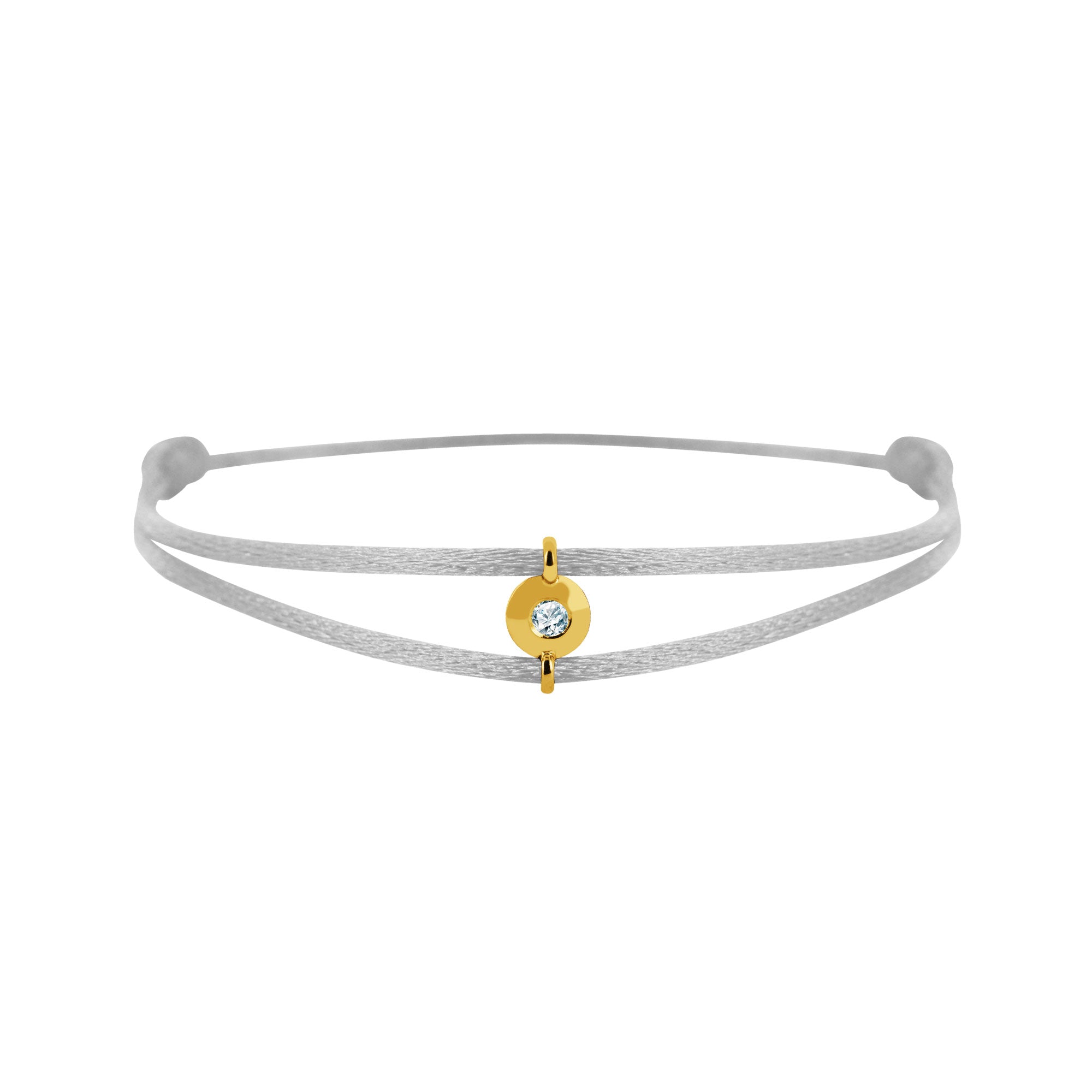 Mon Alchimie Round gold and diamond bracelet
