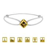 Bracelet Dé de voyage en Or