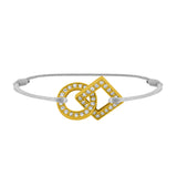 Bracelet Inséparables pavage diamants