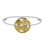 Engrenages gold link bracelet