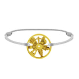 Bracelet 7 Merveilles Du Monde en Or