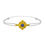Bracelet Esther Saphir bleu 3 mm