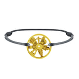 Bracelet 7 Merveilles Du Monde en Or