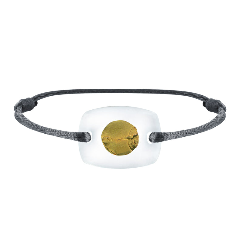 Bracelet Création du Monde lien émotion en or