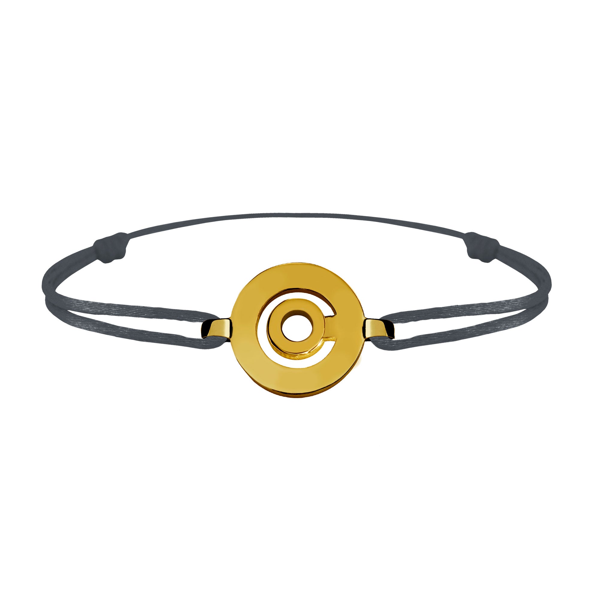 Bracelet Tournaire signe  labyrinth round gold