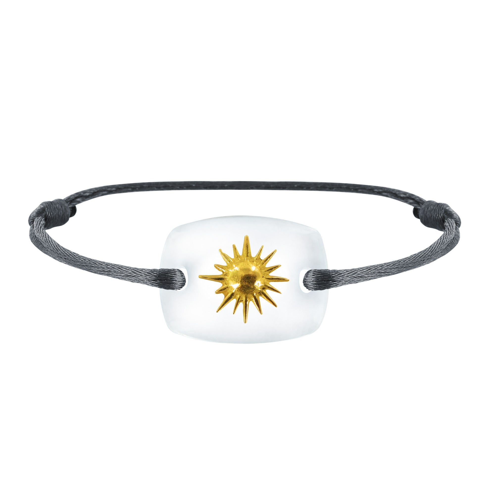 Soleil emotion link bracelet in gold