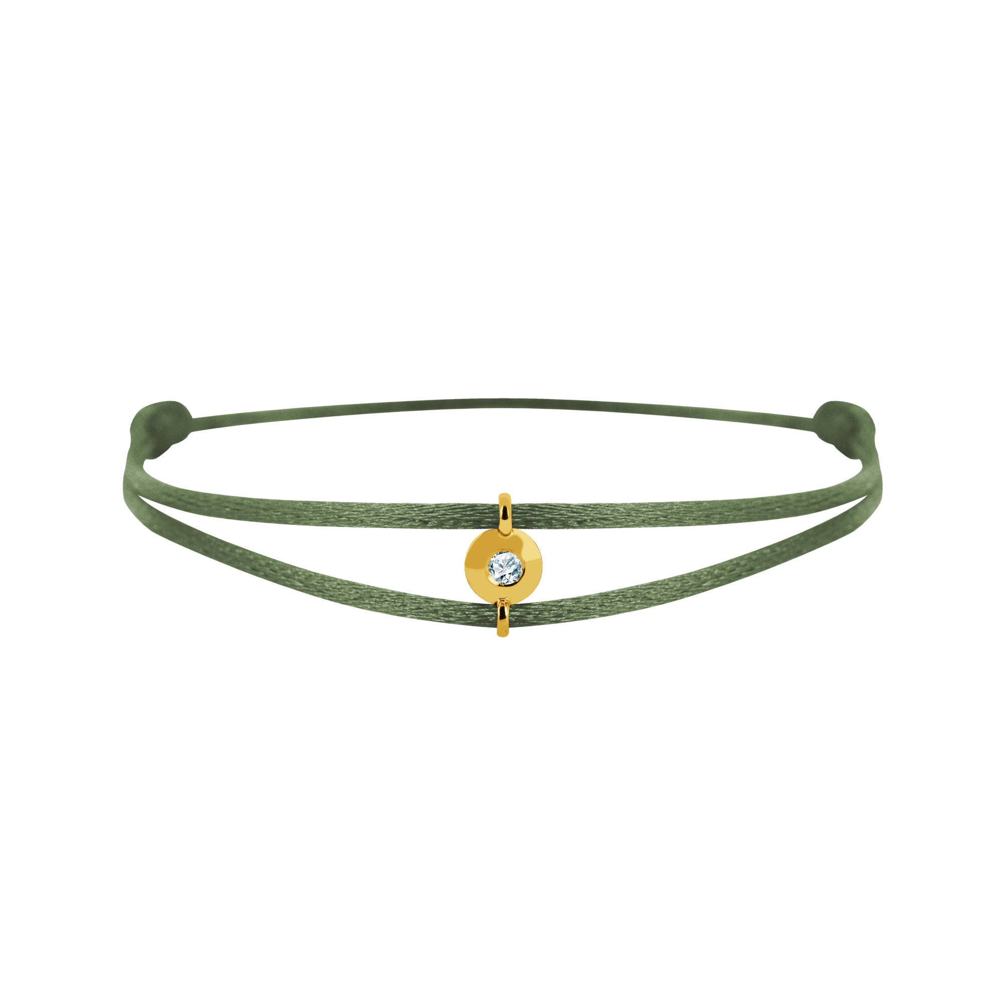 Mon Alchimie Round gold and diamond bracelet