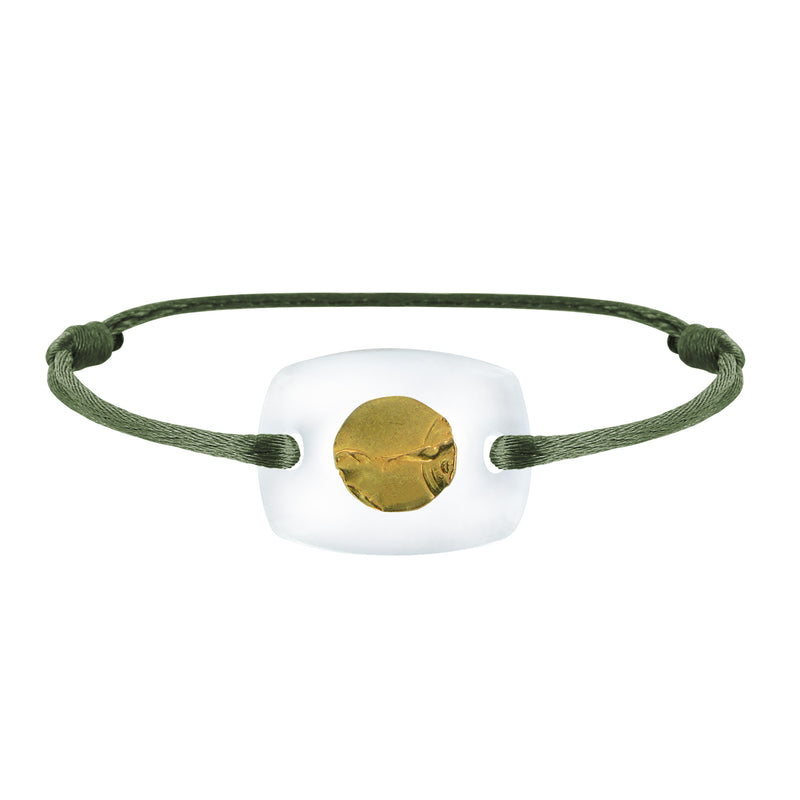 Bracelet Création du Monde lien émotion en or
