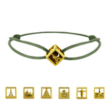 Bracelet Dé de voyage en Or