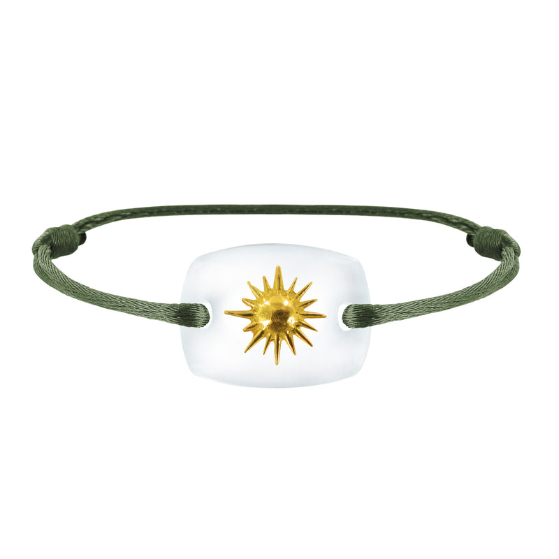 Bracelet Soleil lien émotion en or
