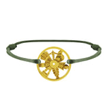 Bracelet 7 Merveilles Du Monde en Or