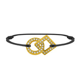 Bracelet Inséparables pavage diamants