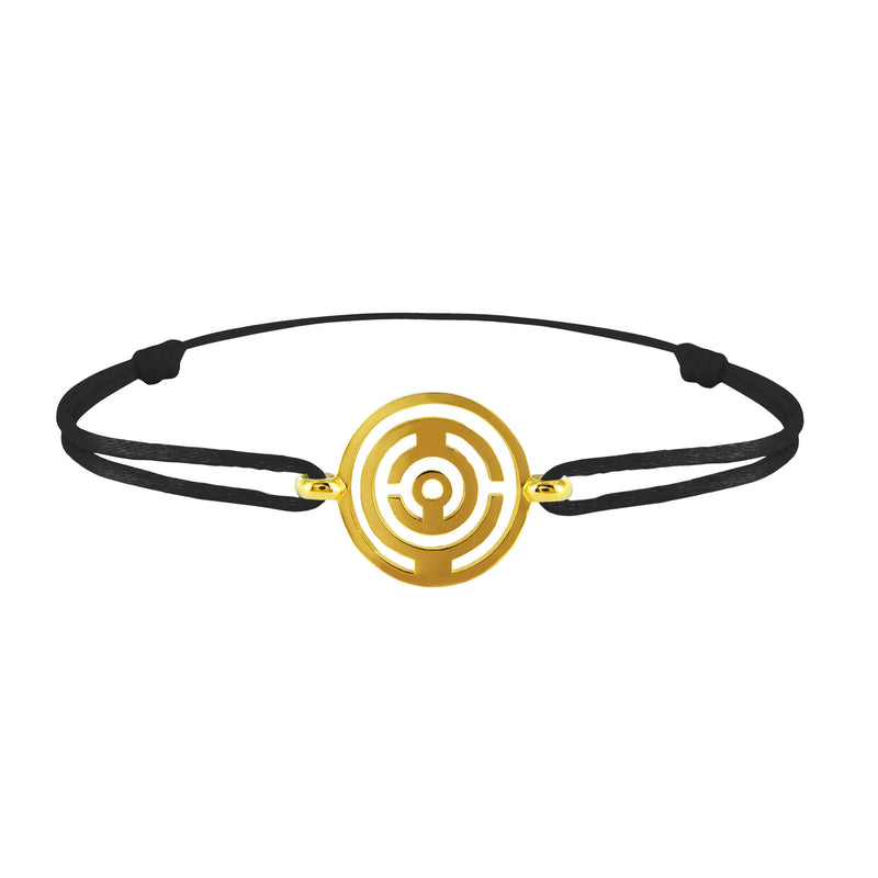 Bracelet Labyrinthe en or