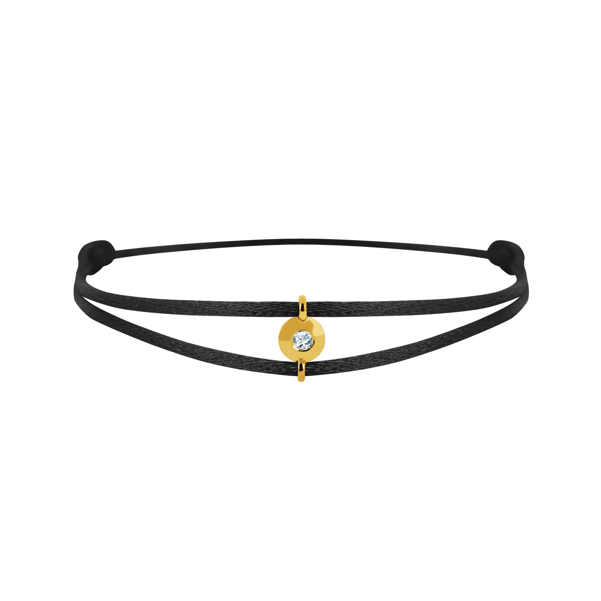 Mon Alchimie Round gold and diamond bracelet