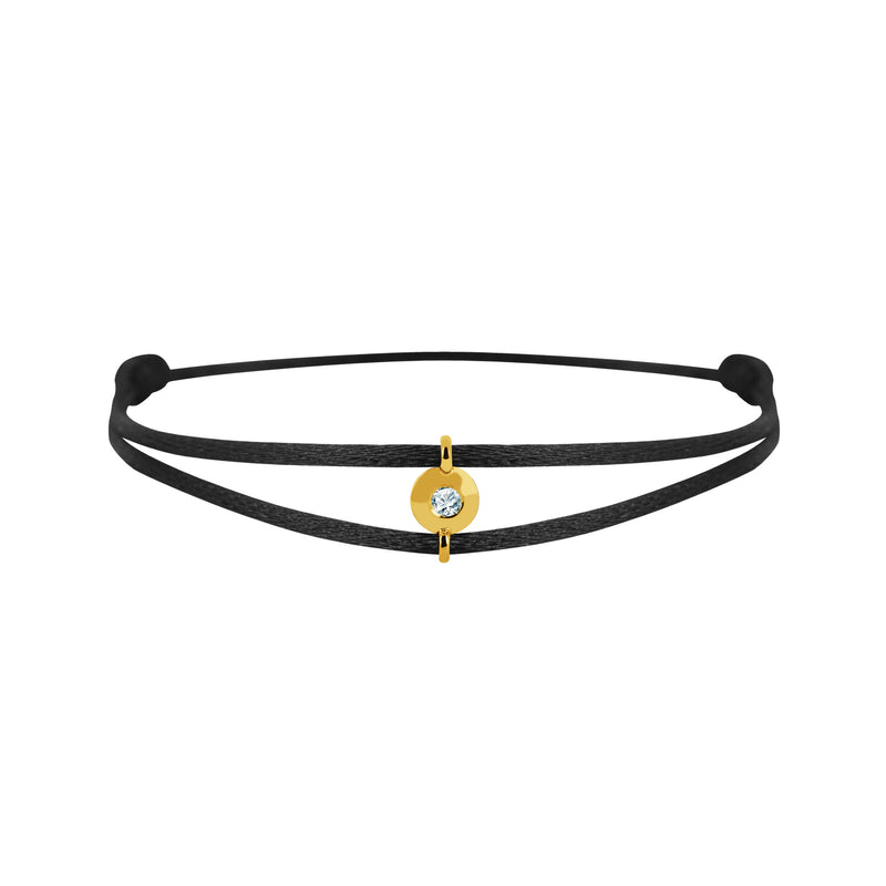 Mon Alchimie Round gold and diamond bracelet