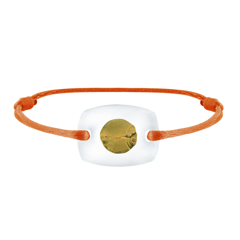 Bracelet Création du Monde lien émotion en or