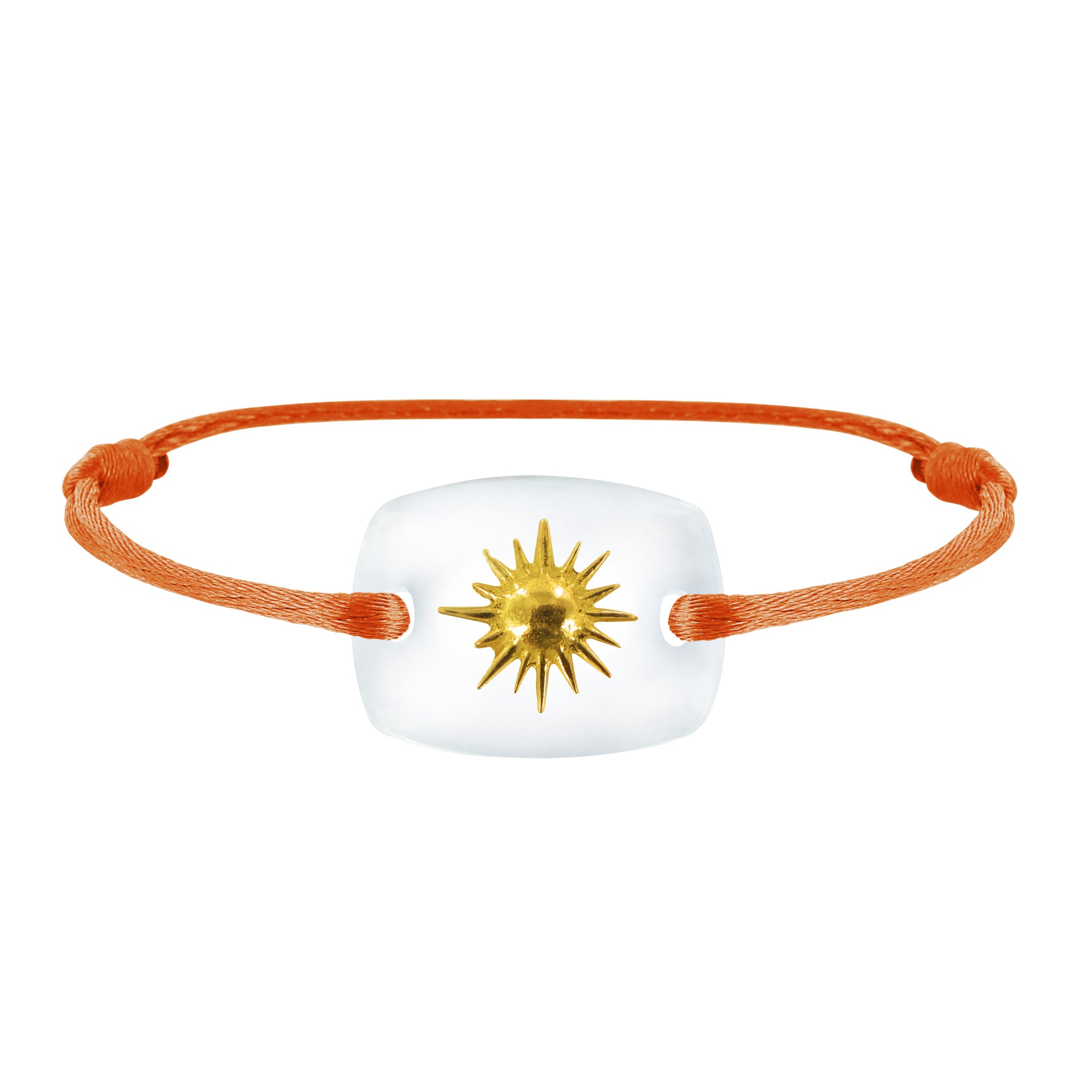Soleil emotion link bracelet in gold