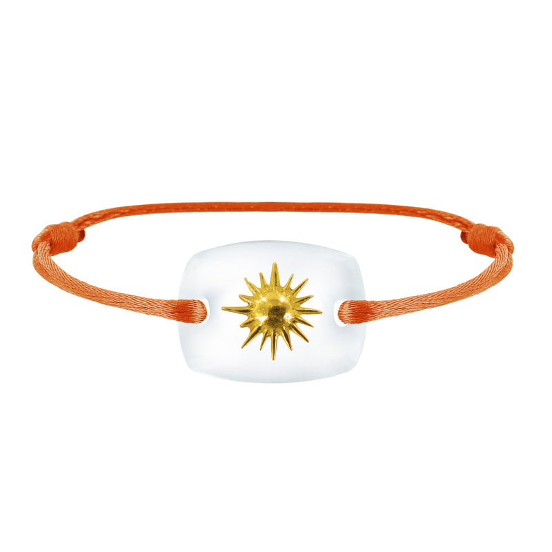 Bracelet Soleil lien émotion en or