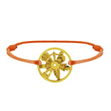 Bracelet 7 Merveilles Du Monde en Or