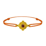 Bracelet Esther Saphir rouge 3 mm