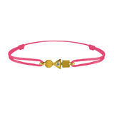 trilogy gold and diamond bracelet