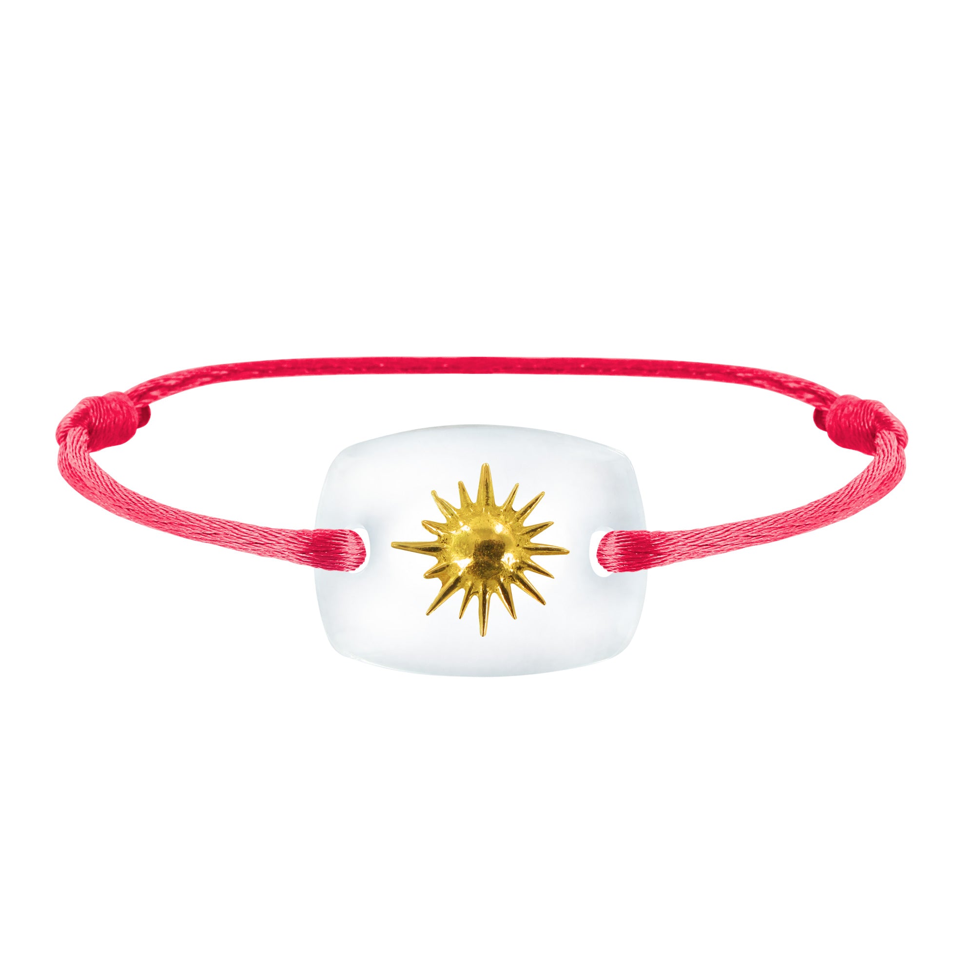 Soleil emotion link bracelet in gold