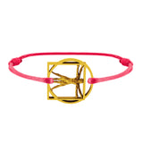 Medal bracelet Vitruvian Man