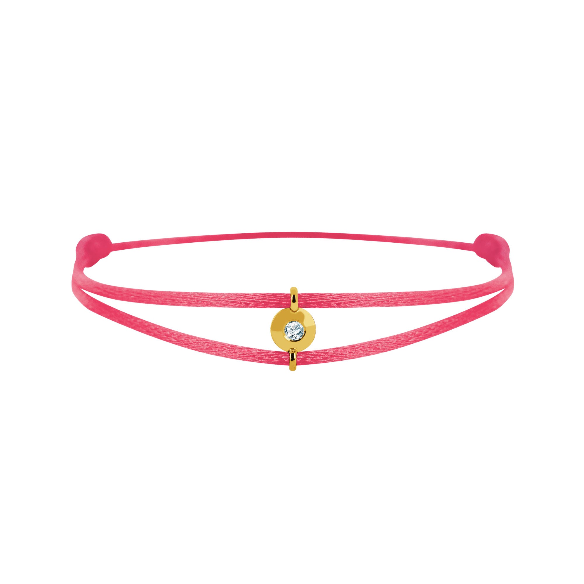 Mon Alchimie Round gold and diamond bracelet