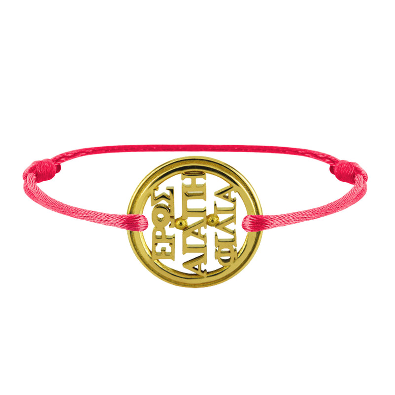 Bracelet 3 Amours en or