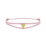 Mon Alchimie Triangle bracelet in gold and diamonds