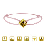 Bracelet Dé de voyage en Or