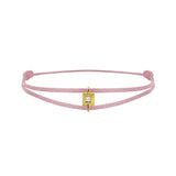 Mon Alchimie square  bracelet in gold and diamonds