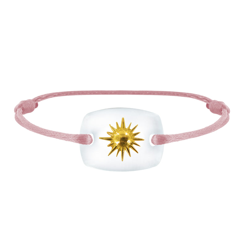 Bracelet Soleil lien émotion en or