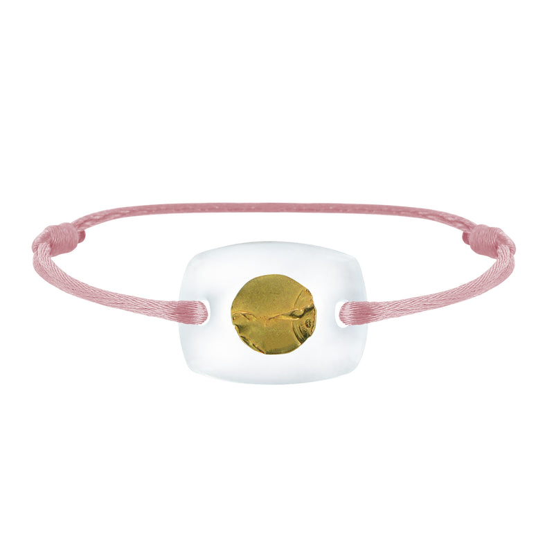 Bracelet Création du Monde lien émotion en or