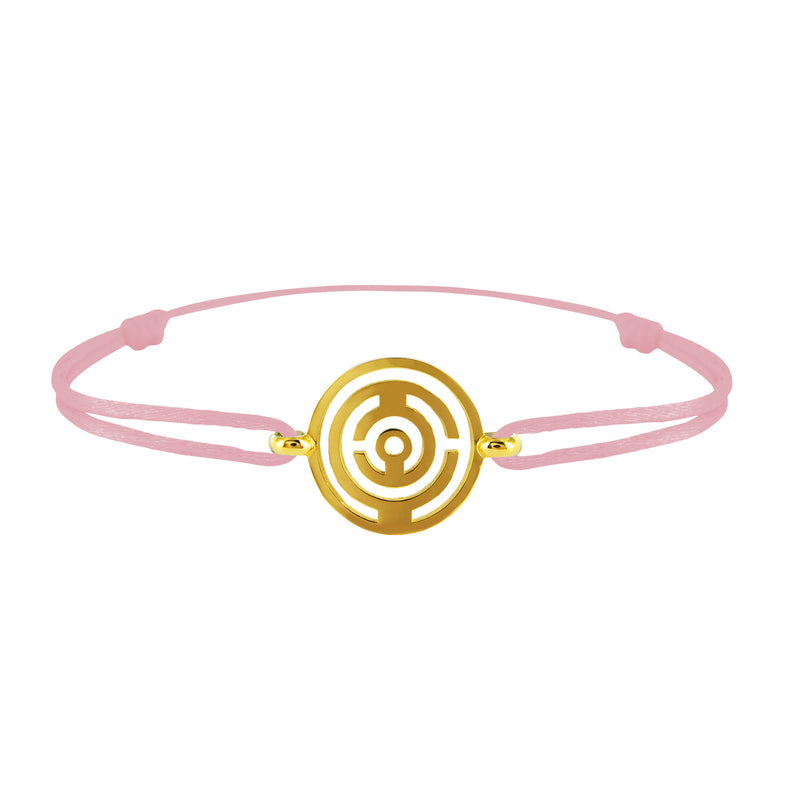 Bracelet Labyrinthe en or