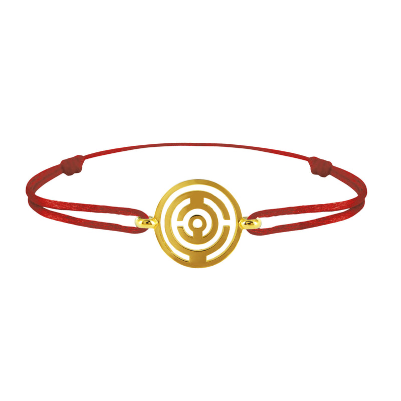 Bracelet Labyrinthe en or