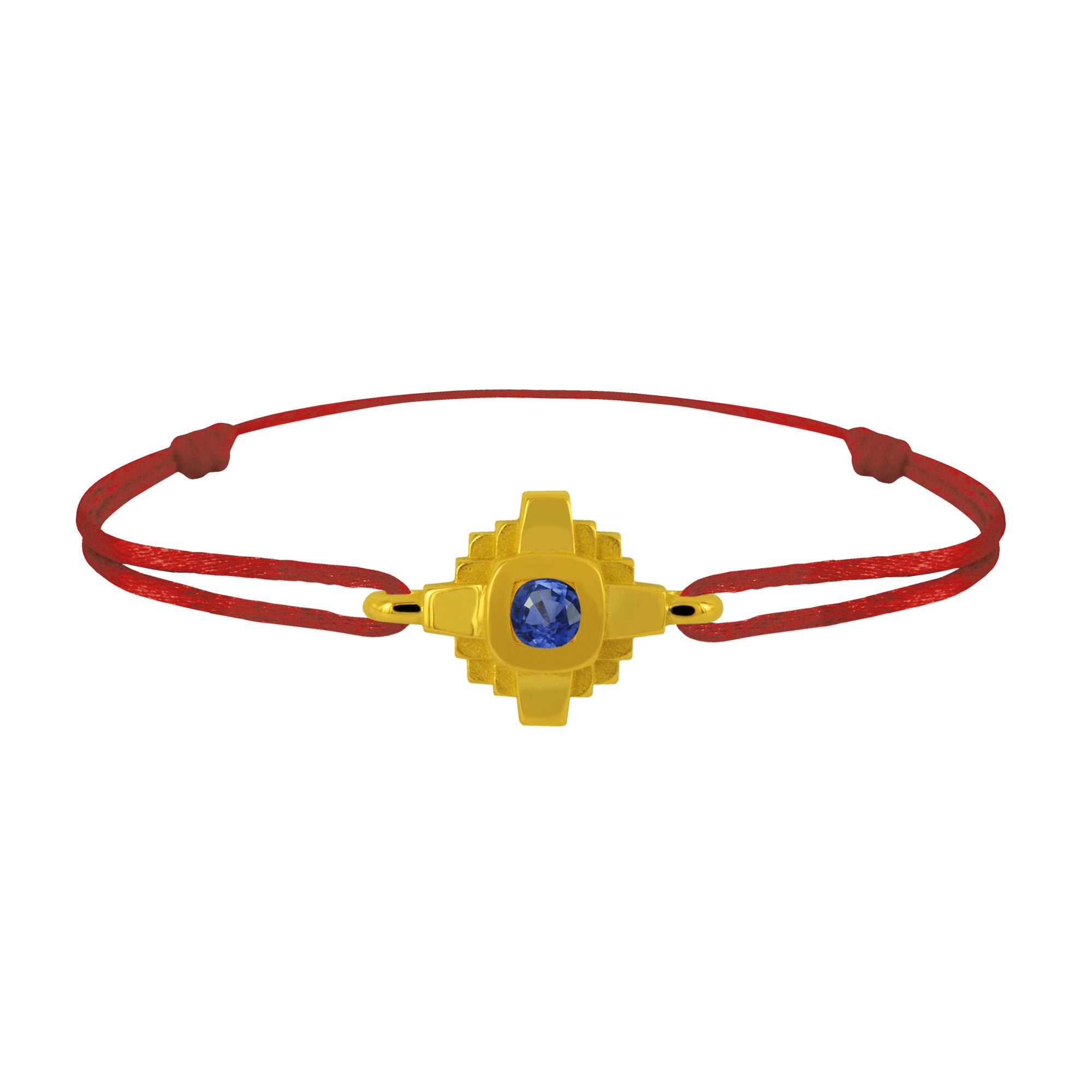 Bracelet Esther Saphir bleu 3 mm