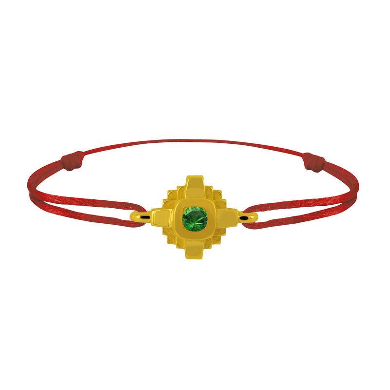 Bracelet Esther Tsavorite verte 3 mm