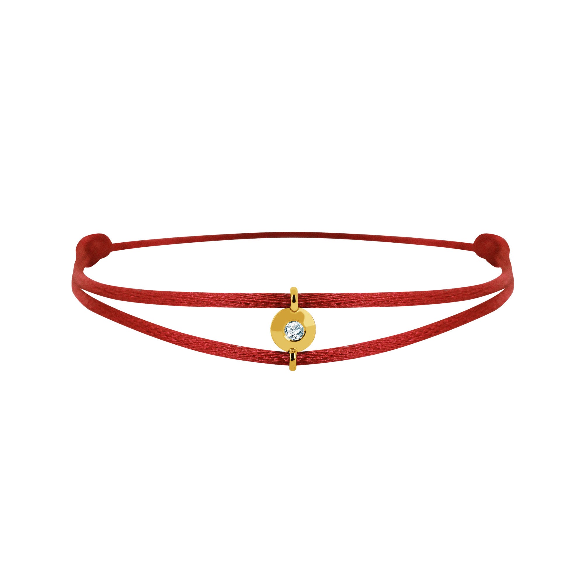 Mon Alchimie Round gold and diamond bracelet